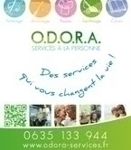 O.D.O.R.A services à la personne. Ménage, bricolage, repas, jardinage, cours. 0635 133 944 